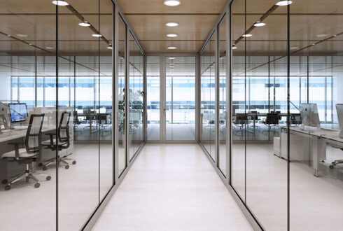 پارتیشن شیشه ای