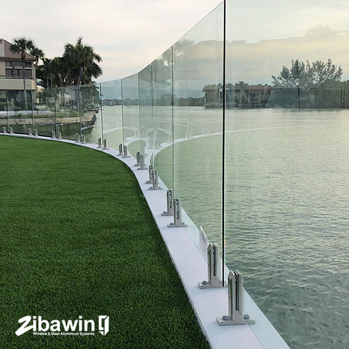 نرده شیشه ای-اسپیگات