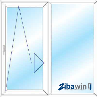 پنجره آلومینیومی فولکس واگنی