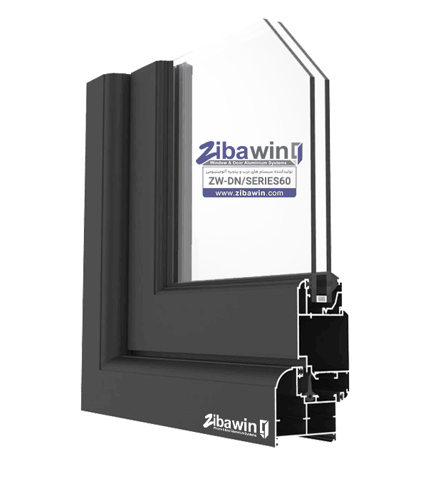 درب آلومینیومی نرمال-SERIES60