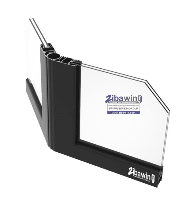 پنجره آلومینیومی نرمال-SERIES40-COUPLING