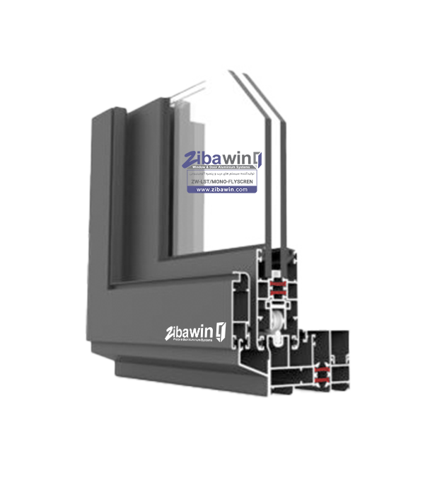 پنجره لیفت اند اسلاید ترمال بریک-MONO77Flyscreen