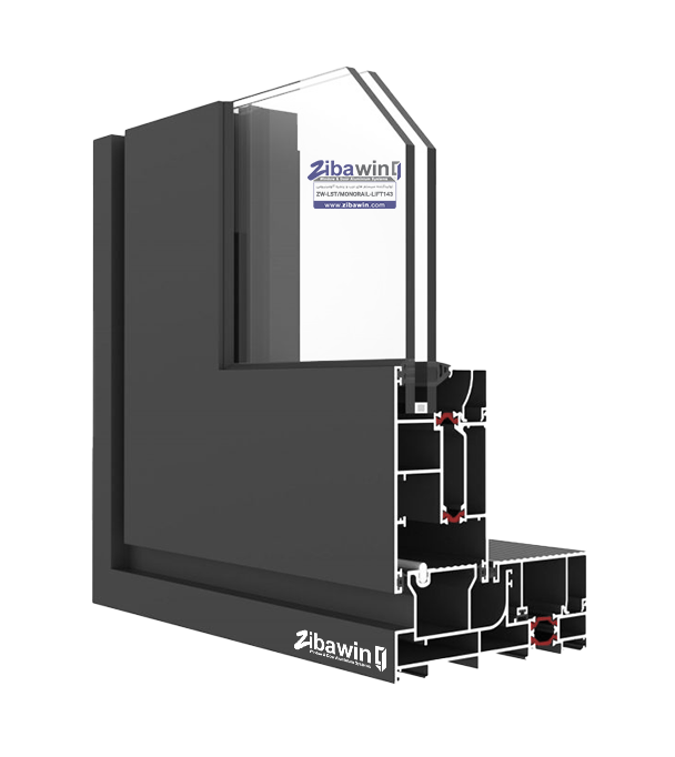 پنجره لیفت اند اسلاید ترمال بریک-MONORAIL143