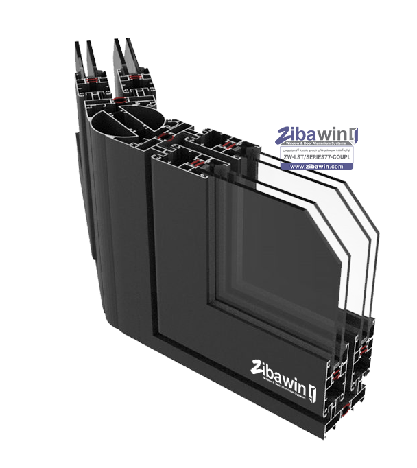 پنجره لیفت اند اسلاید ترمال بریک-SEIRES77-COUP