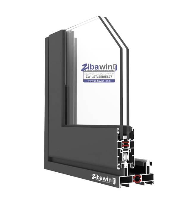 پنجره لیفت اند اسلاید ترمال بریک-SERIES77