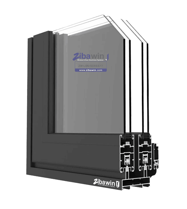 پنجره لیفت اند اسلاید نرمال-SERIES77