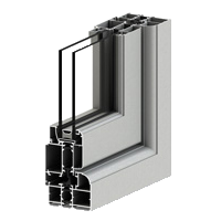 درب لولایی ترمال بریک TH-75H0