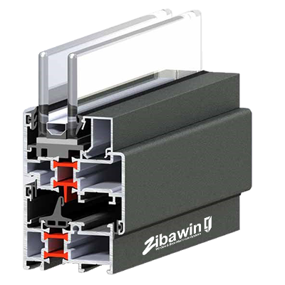 درب و پنجره ترمال بريک W55