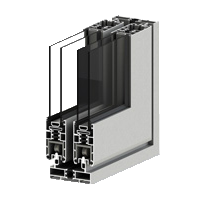 پنجره ترمال بریک کشویی TS-77