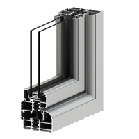 پنجره لولایی ترمال بریک TH-75L0