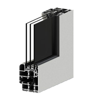 پنجره لولایی لنگه مخفی TH-55L0