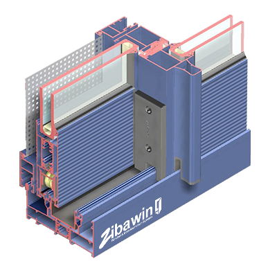 پنجره کشویی ترمال بریک S5(84)