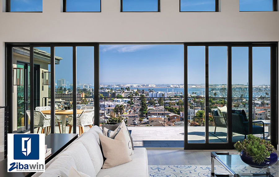 پنجره دوجداره کشویی ترمال بریک