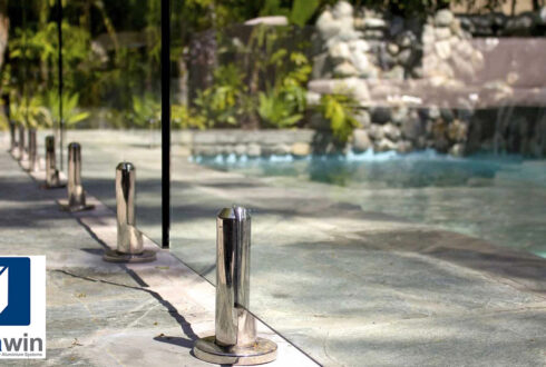 نرده شیشه ای اسپیگات