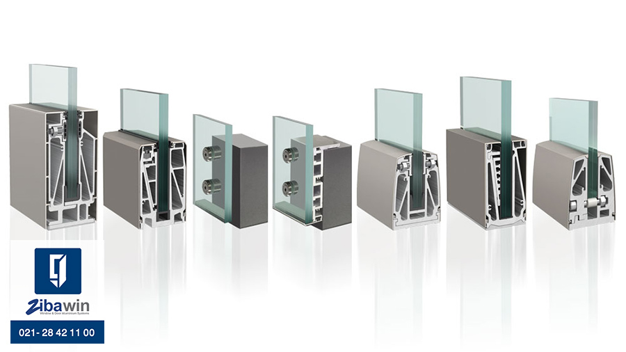 نرده شیشه ای-زیبا وین