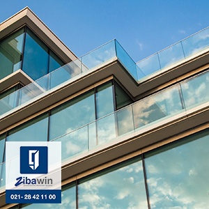 نرده شیشه ای نما