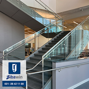 نرده شیشه ای پاساژ