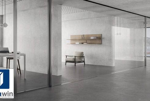 پارتیشن فریم لس ؛ زیبایی و کارایی در طراحی مدرن فضاها