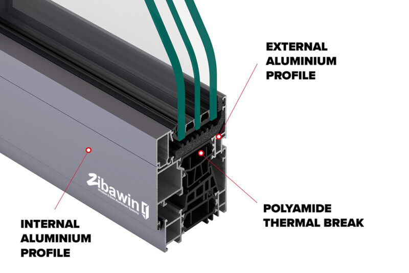 پنجره دوجداره ترمال بریک
