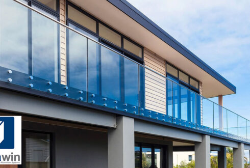 نرده شیشه ای فیکس پوینت