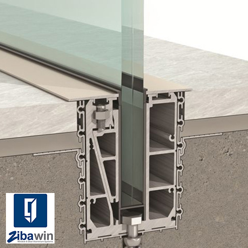 نصب نرده شیشه ای توکار