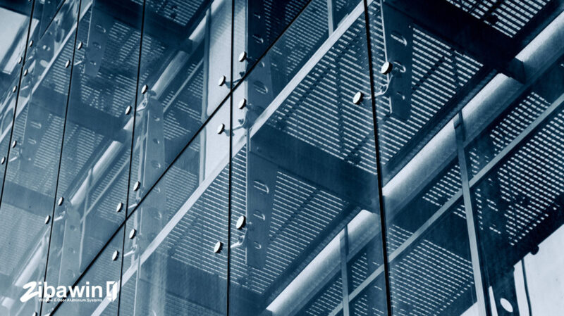 نمای شیشه اسپایدر