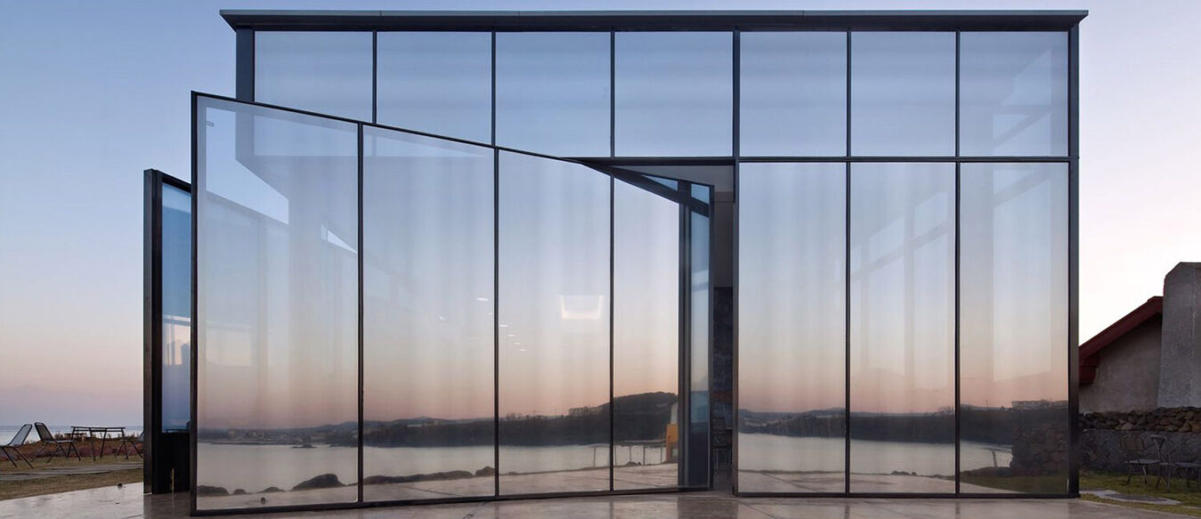 نمای شیشه ای