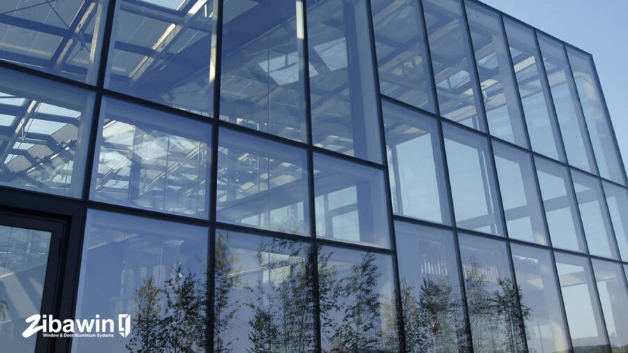 نمای شیشه ای1