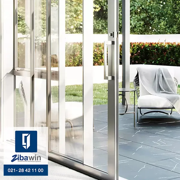 پنجره دوجداره ریلی